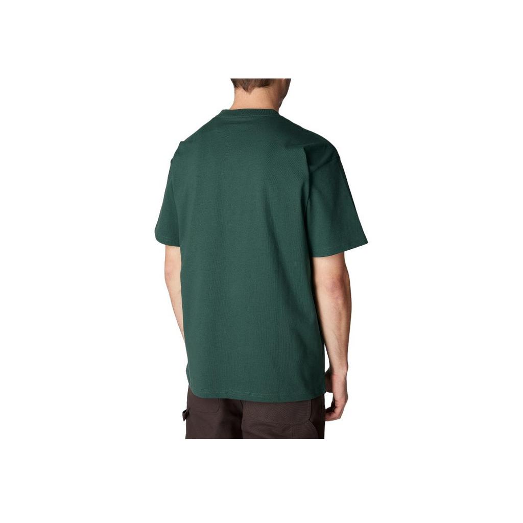 Carhartt WIP Pullover Crew Neck Letter Print Short Sleeve T-Shirt Men T-Shirts Celery I032875-20A-XX