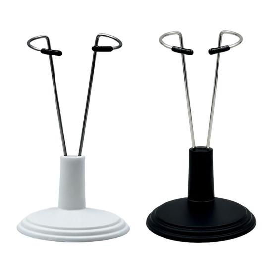 Adjustable Doll Display Stands Metal Plush Toy Holder for 4-8 Inch Dolls Easy Assembly Doll Accessory Organizer for Showcase Home Decor