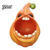 Pumpkin Candy Holder Big Mouth Storage Box Halloween Figurine Resin Jewelry Tray Key Tray Trinket Keys for Home Office Desk Decor