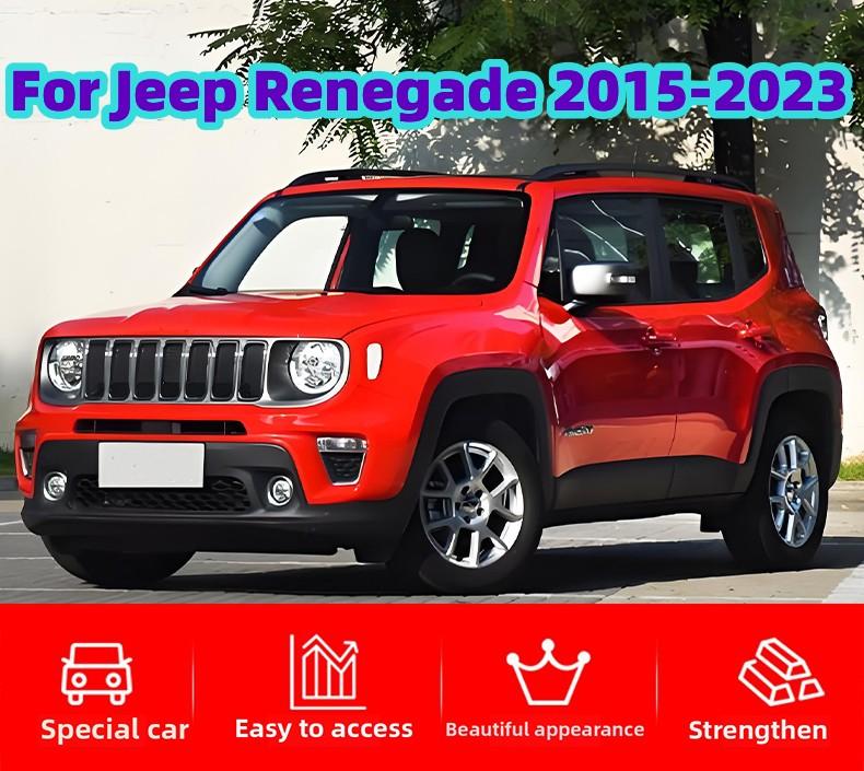 For Jeep Renegade 2015~2025 Car Armrest Hidden Case New Upgraded ABS Material Black Storage Box For A Neat And Tidy Car Interior