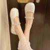 Fashion Ballet Style Mary Jane Shoe Women Luxury Sliver Women's Casual Shoes Comfortable Soft Outdoor Loafers Shoes for Women Flats
