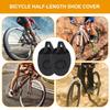 Motorcycle Shoes Protection Windproof Half-Length Cycling Overshoes Thermal Toe Cover Sole Protection Waterproof Boot Covers