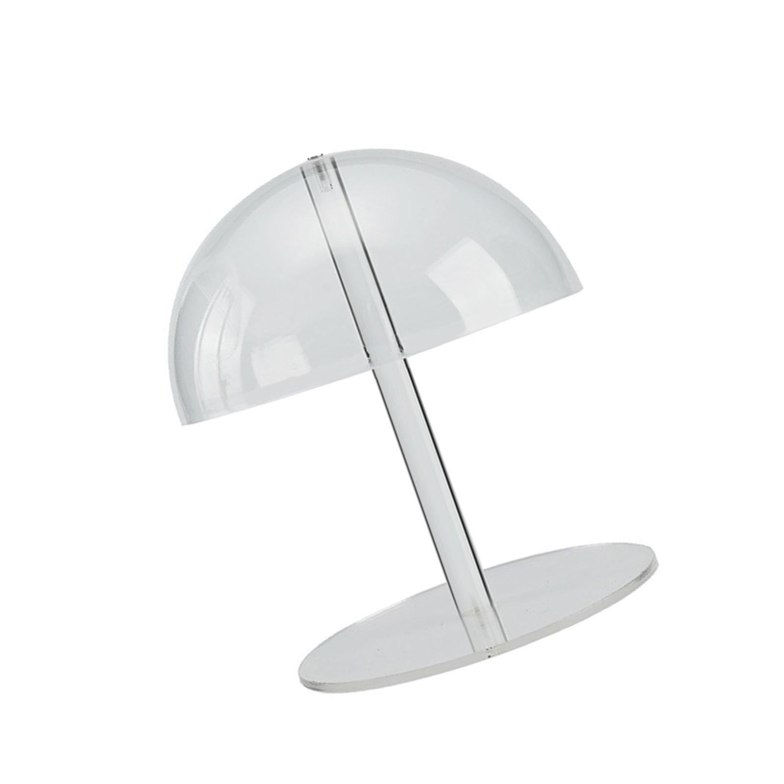 

Acrylic Hat Display Stand Hat Storage Rack Acrylic Hat Display Unit Hat Display Rack for Home and Store Cap Organization 20 прозорий