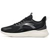 Lingyun Cushioning Slip Resistant Abrasion Resistant Lightweight Low Top Running Shoes Men's Black White 912035562-1