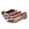Women Flat Shoes 2026 Spring New Bow Shaped Female Student Flat Heels Large Size Womens Singles Shoes Casual Shoes Zapatos Mujer
