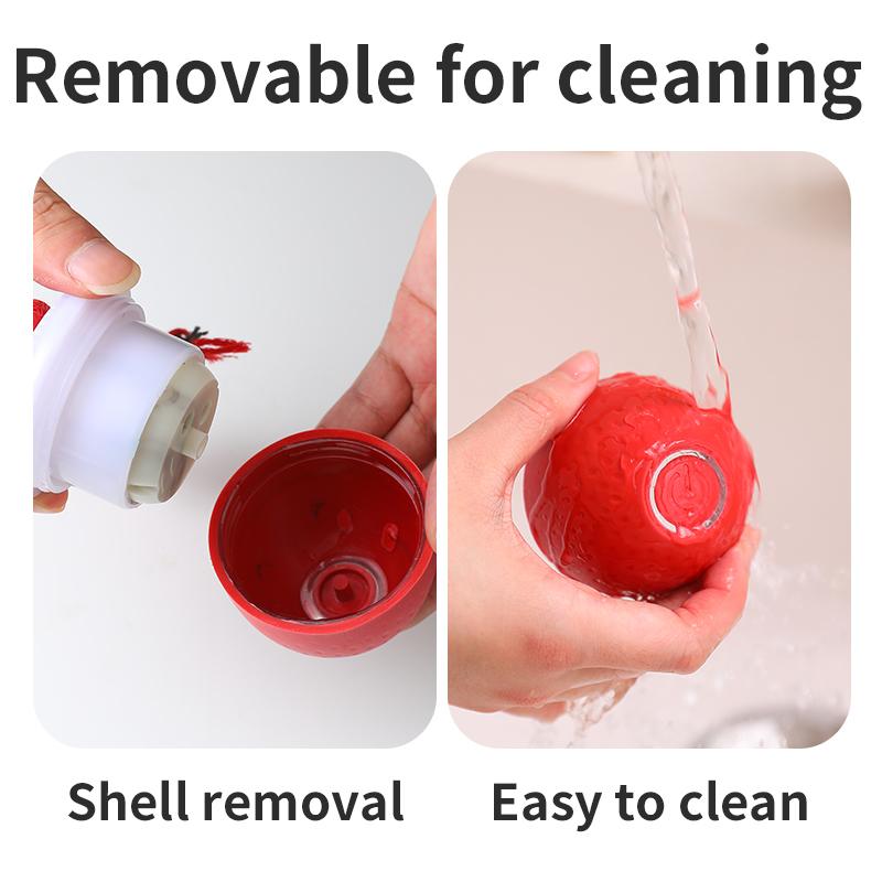 Smart Dog Toy Ball Electronic Pet Interactive Toy 3 Modes Moving Ball Rope USB Automatic Moving Bouncing for Puppy Chew Products