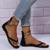 Women's Plus Size Ankle Strap Flat Sandals - 2022 Summer Collection