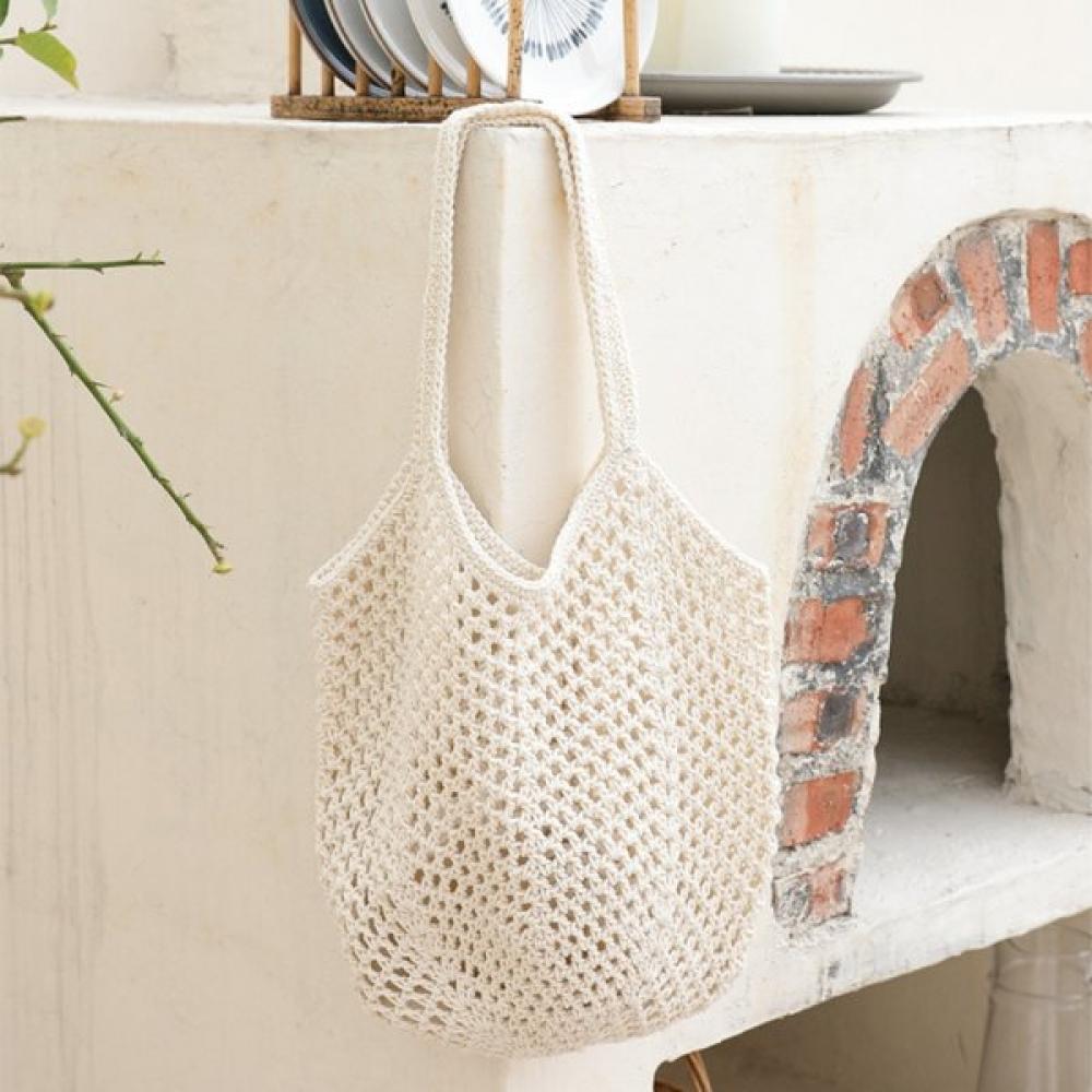 

Lala Summer Cotton Shoulder Bag Gift Pouch Included Lala2b181 yellow