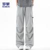 ROMON Men's Summer Cooling Straight Fit Cargo Pants