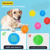 3/6pcs Squeaky Spiky Chew Ball For Dogs Cats TPR Durable Teething Training Toy Interactive Pet Teeth Cleaning Eco-Friendly Pet Ball