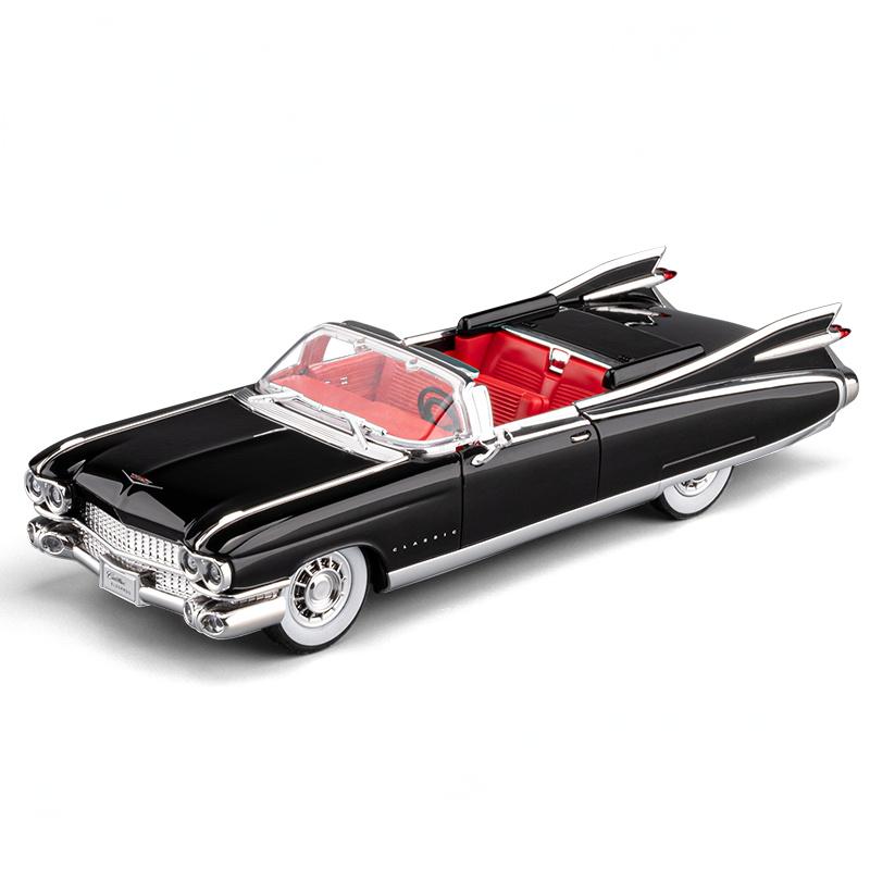 1:24 Cadillac Eldorado Biarritz 1959 Series 62 Classic Car Alloy Diecast Model Collect Hobby Model Ornaments Gift For Childrens
