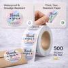 500pcs Holographic Thank You for Supporting My Small Business StickersPackaging Sealing Labels for Gift BagsBoxes  Envelopes.