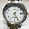 Used Working Item CITIZEN Citizen JUNCTION Eco-Drive Solar Watch White Dial Date Eco-Drive Combination Color
