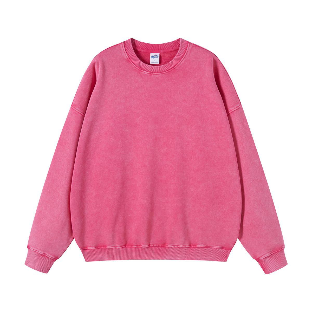 

«Осень/Зима 2024: винтажный белый свитшот и спортивные штаны для законодателей моды» Sweatshirt; XXL розы красного