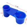 5/10/20Pcs Bird Quail Drinker Cups Water Bottle Cup Cat Chicken Pigeon Parrot Hamster Double Nozzle Water Guide For Family