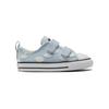 New Converse All Star 2V Anti Slip Wear Resistant Low Top Baby & Toddler Shoes Blue Infant And Toddler A05201C