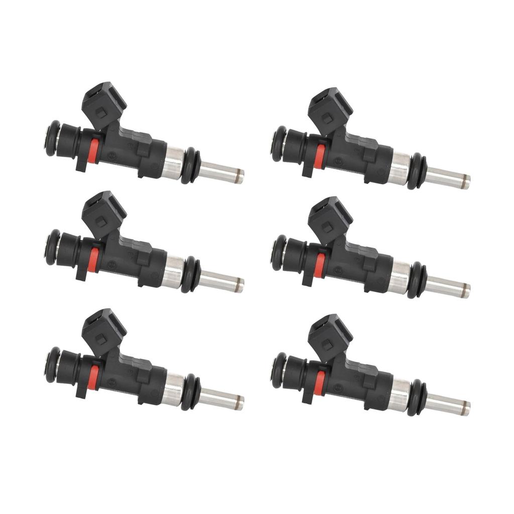 6Pcs Fuel Injector For Porsche 911 997 3.6 GT2 RS 2010-2011 0280158123