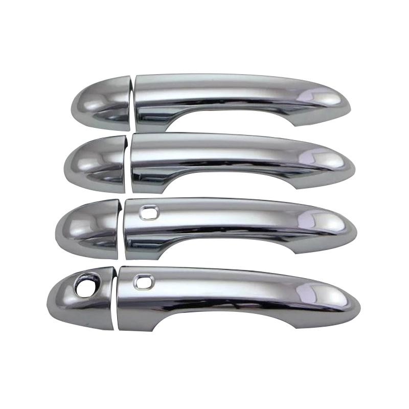 

4 шт./компл. ABS автомобильная наружная дверная ручка крышка рамка отделка наклейка для Jeep Cherokee KL 2014 2015 2016 2017 2018 аксессуары для украшения серебряный