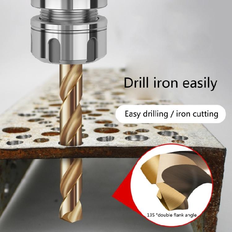 Hexagonal Handle Twist Drill Bit with M35 High Speed Steel Corrosion Resistant