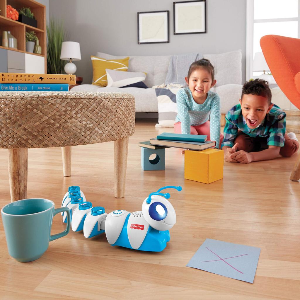 Code A Pillar Twist Programming Ages for and Toy for Problem Educational GFP25 Fisher-Price Robot, 3-6, Babies, Toddlers, Kids, Programming,