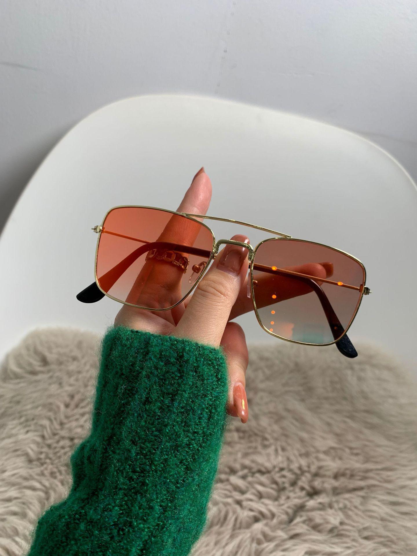 

Солнцезащитные очки Летние солнцезащитные очки высокого класса с защитой от ультрафиолета Женские тонкие солнцезащитные очки