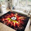 Bayer Leverkusen Football Design Crystal Velvet Carpet Cozy Non?Slip Printed Rug For Bedroom Living Room Entrance