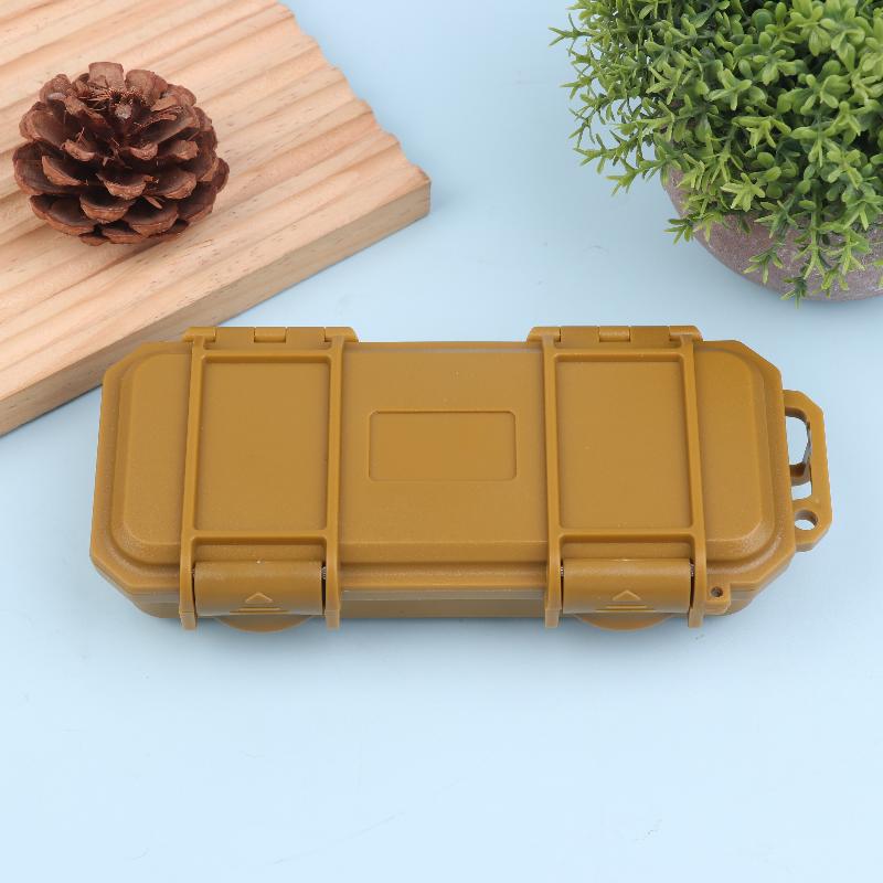 Folding Knife Storage Box Durable Shockproof Camping Box Sealed Carry Box Wear Resistant Sealed Storage Box Equipment Dry Box