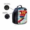 3-Piece 19 Soccer Star Pattern Backpack Set – Large-Capacity Casual Backpack with Matching Clutch & Tote Bag, Perfect for Daily