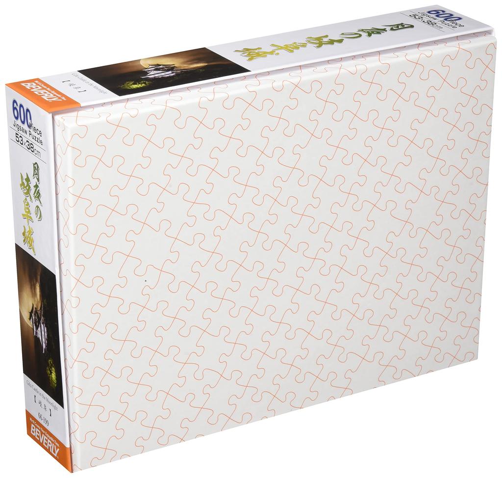Beverly in Beverly jigsaw puzzle Gifu Castle in the Moonlight x 53 (BEVERLY) [Made Japan] 600-piece (38 cm) 66-199