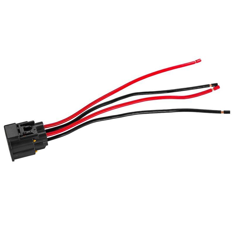 19153180 PT2271 4-Pin Radiator Cooling Fan Connector Plug Socket Cable Wire Pigtail fit for Dodge Challenger Ford Lincoln Jeep
