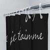 Blue Green Striped Shower Curtain Waterproof Bathroom Decor For Kids Bathrooms White Accents (39 Inches By 72 Inches)