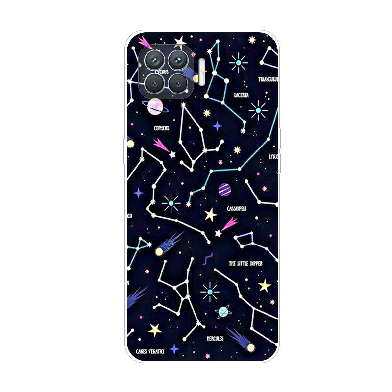 For OPPO Reno4 Lite Case Reno5 Lite Shockproof Soft silicone TPU Back Cover For OPPO Reno 5 4 Lite Phone Cases Case Cute Cartoon