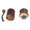 Coffee Grinder Manual Oak Stainless Steel Retro Ergonomic Crank Handle Conical Grinding   Portable Coffee Bean Grinder