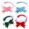 Christmas Cat Collar Pet Cosplay Costume Neck Collar Holiday Party Props 2PCS
