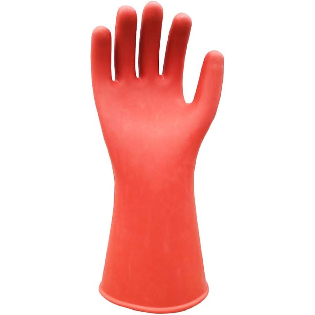 Electrical Insulated Lineman Rubber Gloves Electrician High Voltage Hand Shape Waterproof Safety Protective Work Gloves 12KV Insulating for Man Woman