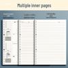 Thickened Loose-Leaf 5-Subject Notebooks for Students: Removable Pages & Error Correction Section