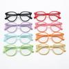 Smart photosensitive color-changing children's silicone glasses, dual-purpose dual-purpose glasses for boys and girls, high-definition blue light prot