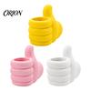 Large Capacity Pen Organizer 3D Printed Thumbs?Up Holder, Funny Gesture Shaped Desk Organizer, Creative Modern Desktop Holder Pencil Cup,