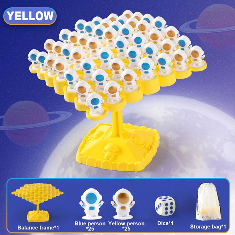 Astronauts Creative Balancing Tree Toy Balance Board Tabletop Party Funny Parent-Child Interactive Game Building Block Toy