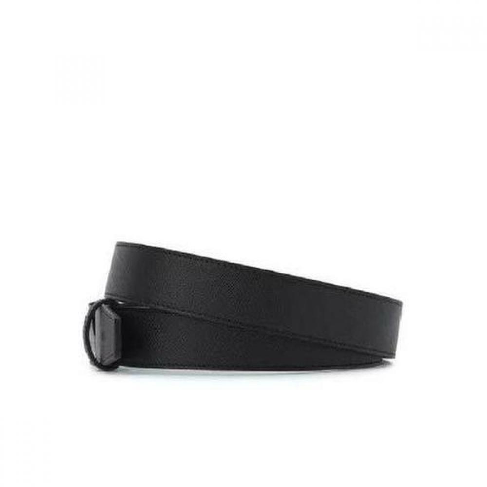 Daks Black Leather Automatic Belt Dbbe2e087bk