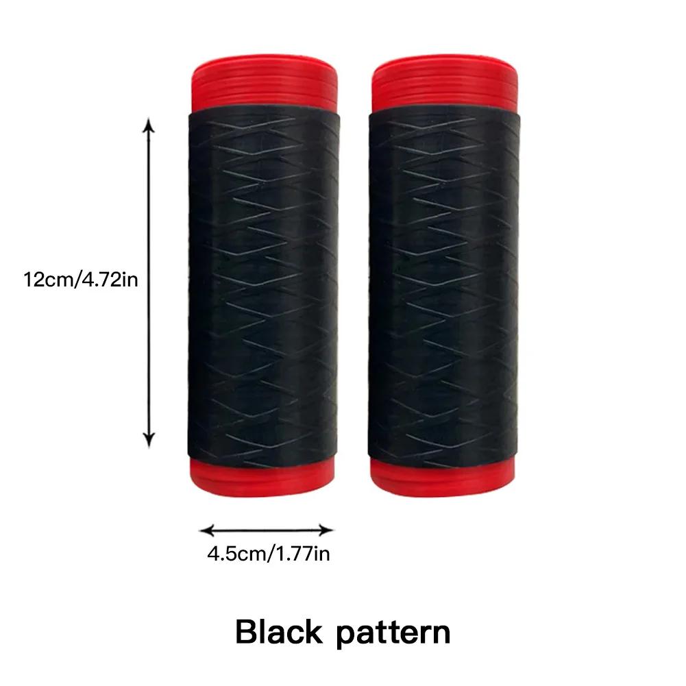 1Pair Silicone Handlebar Grips Cover for Scooter E-Bike Brake Lever Cover Non-Slip Comfortable Grip Motorcycle Grip Accessory