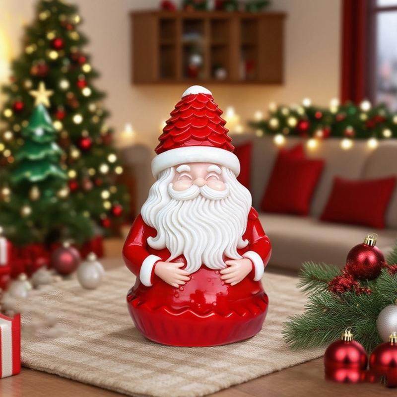 Santa Clause Silicone Mold Christmas Theme Candle Silicone Mould For Epoxy Resin Craft Handmade Candle Soap Chocolate