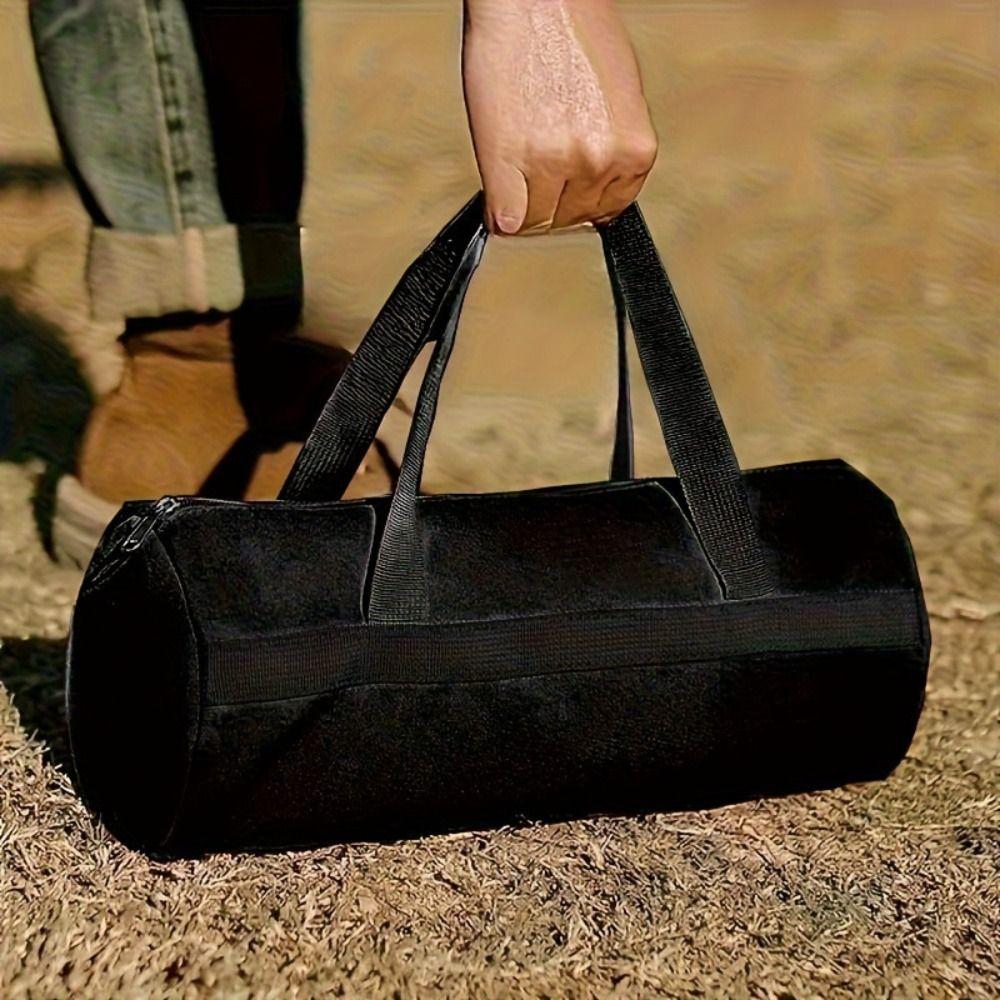 Portable Multifunctional Tool Kit Handbag Cylinder Lightweight Mini Electrician Tool Bag Thickened Durable Tool Bag Storage Bag