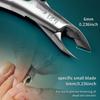 Round Head Callus Nipper - Innovative Callus Scissors with Built-In Spring Trimmer, Cuticle Remover, Manicure and Beauty Tools