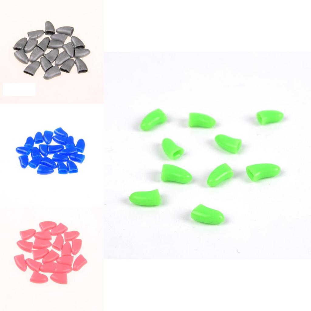 20pcs Pet Dog Cat Nail Caps Soft And Stylish Claw Protectors For Comfortable Fit