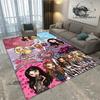 Bratz kawaii printed carpet Non-slip carpet outdoor carpets area rug Home bedroom decor rug for bedroom birthday gift