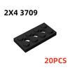 32001 3709 3738 Plate 2x6 2x4 2x8 with Holes Bricks Toys For Technical Buildings Blocks Toys For Children Gift 43857 DIY MOC