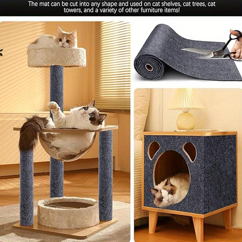 [Protectores Autoadhesivos] Protectores Duraderos y Autoadhesivos para Muebles contra Arañazos de Gato | Protectores Recortables para Sofá y Pared, Alfombrillas para Rascador de Gato