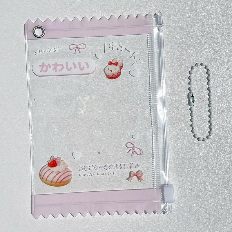 

1 шт. 3 дюйма Защитный чехол для фотокарты айдола Держатель для карточек Прозрачный пакет для конфет Корейский держатель для фотокарты Подвеска для демонстрации