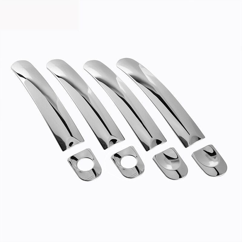 FUNDUOO For Volkswagen VW T5 T6 Transporter Caravelle Multivan California Stainless Steel Car Door Handle Cover Trim